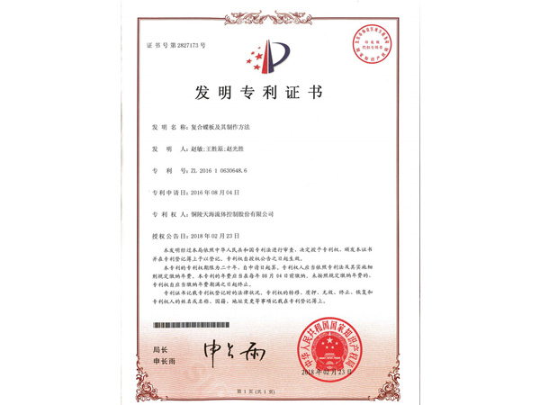 复合碟板及其制作方法