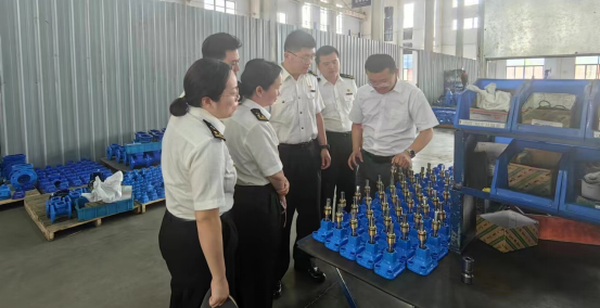 铜陵海关联合天海流体开展党建共建活动
